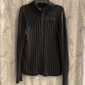 NWOT. Calvin Klein Jeans Zip up Sweater